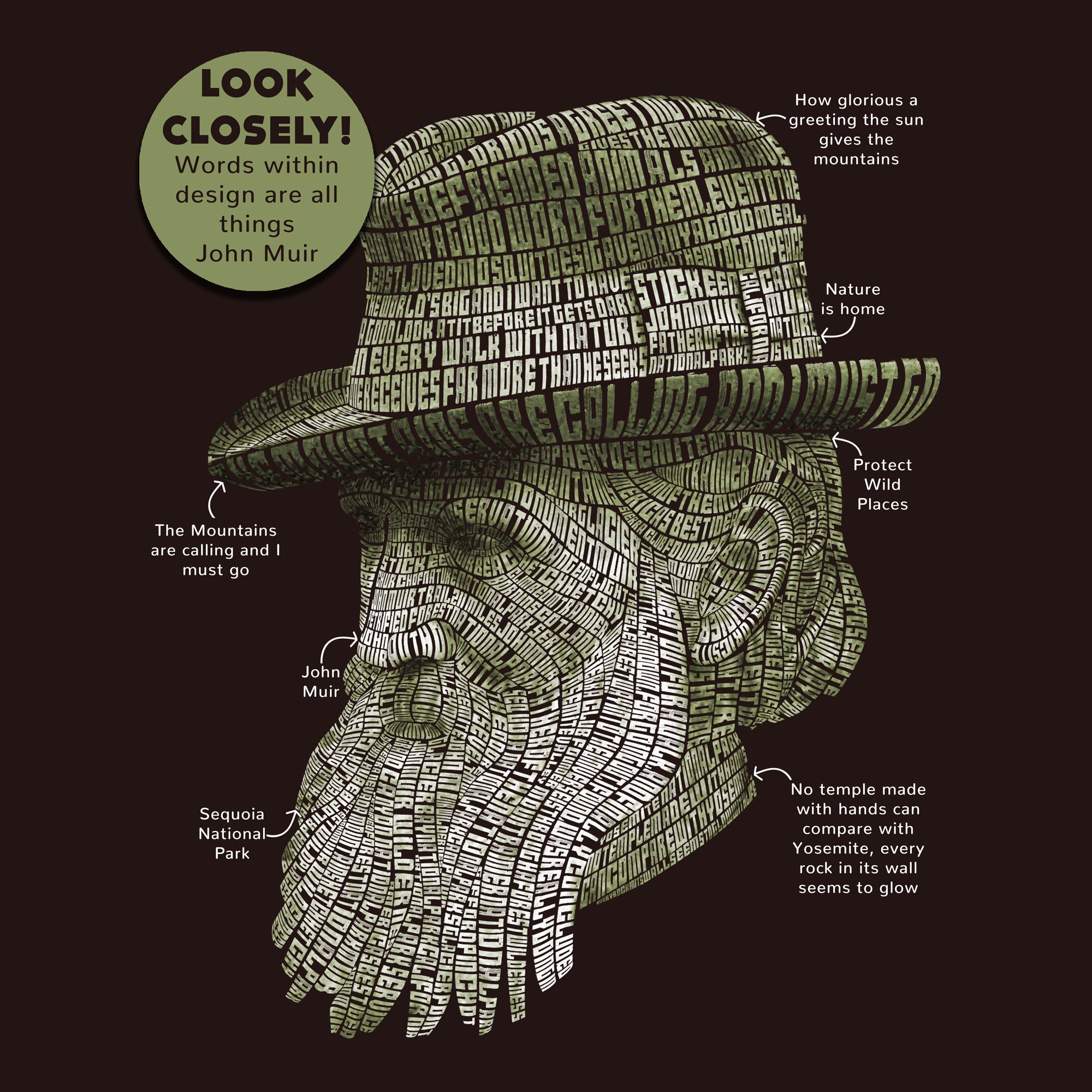 Life of John Muir T-Shirt