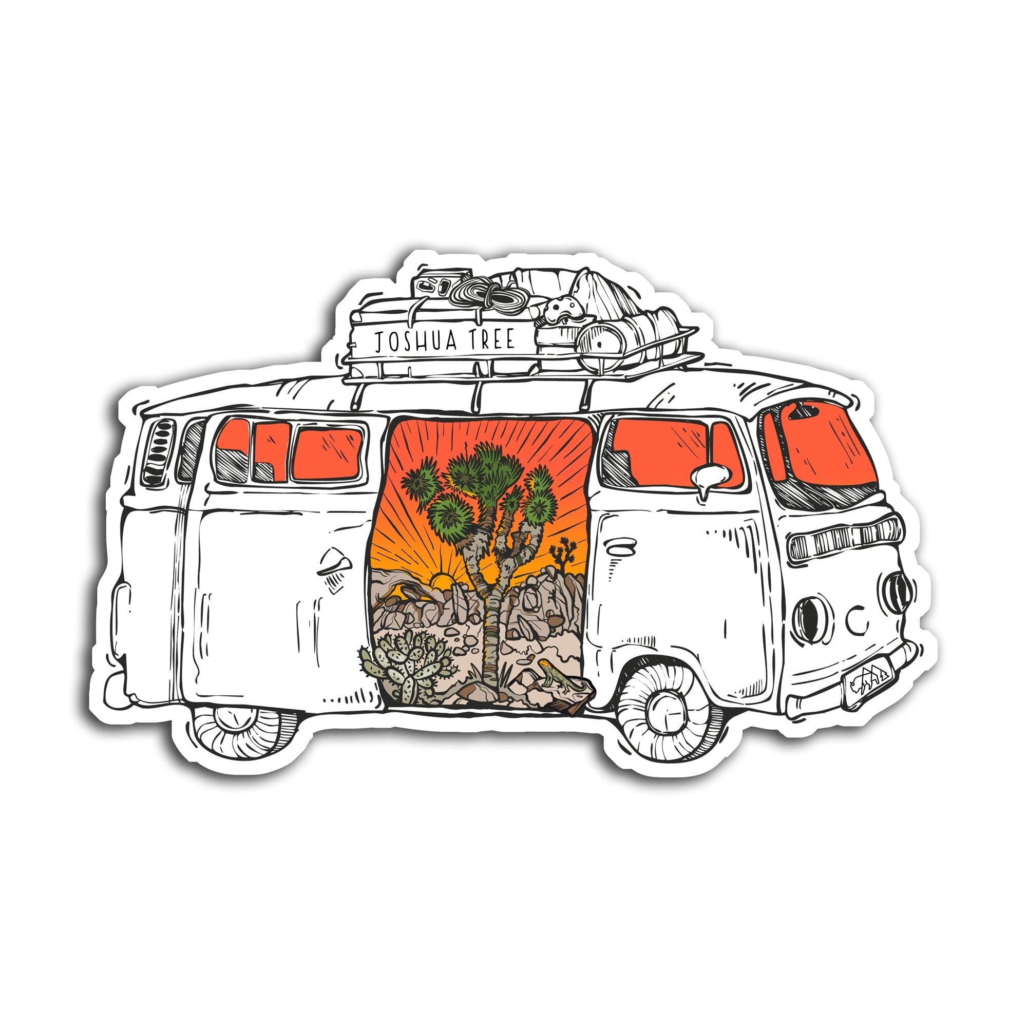 Joshua Tree Road Trip Sticker