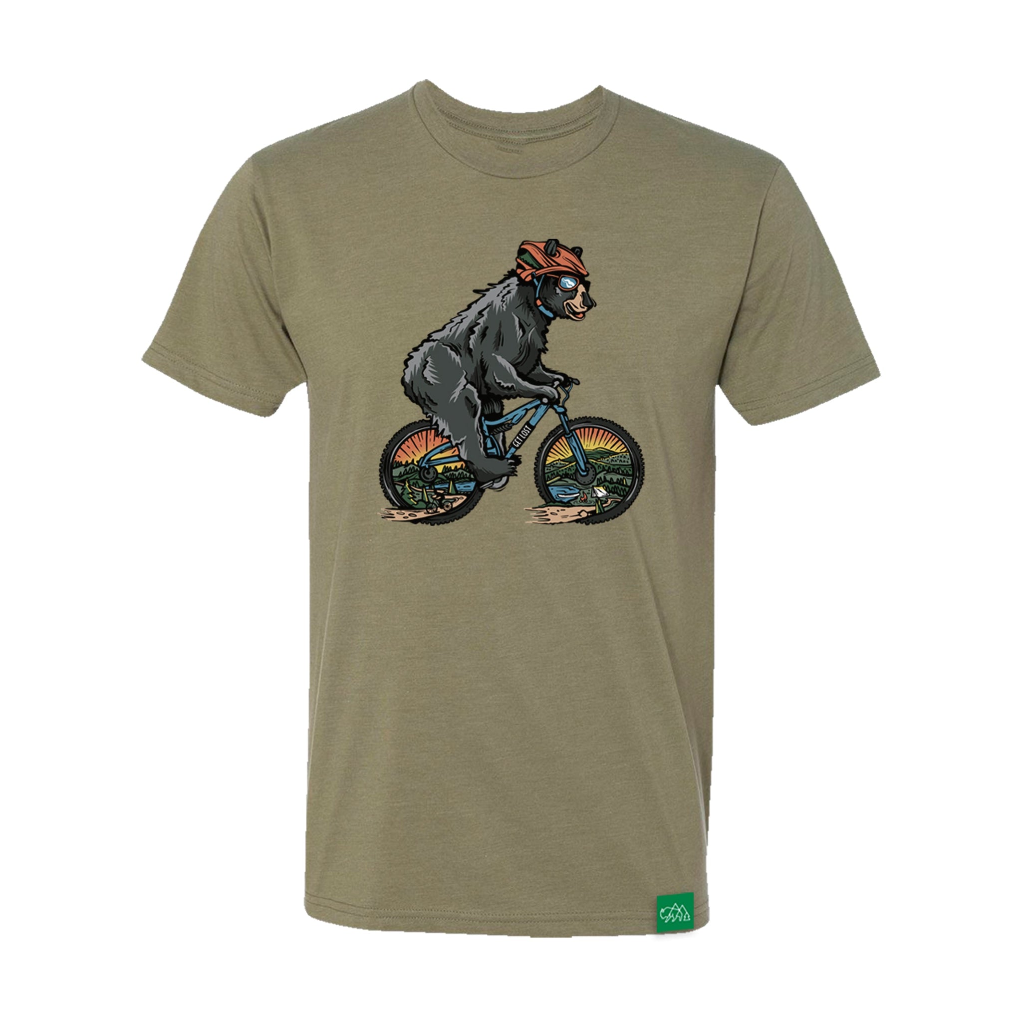 Wild Ride T-Shirt, 3XL / Light Olive
