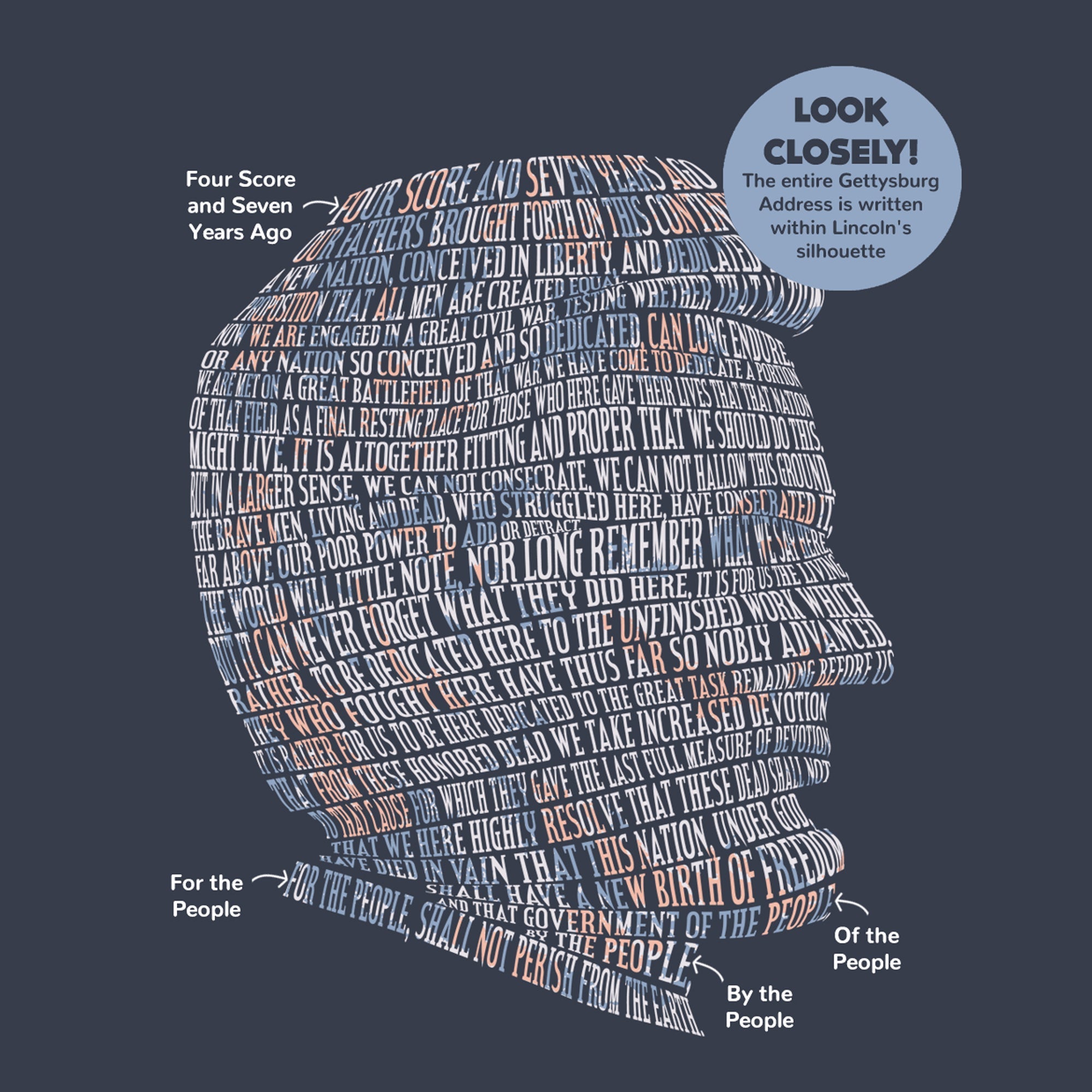 Abraham Lincoln Tribute T-Shirt