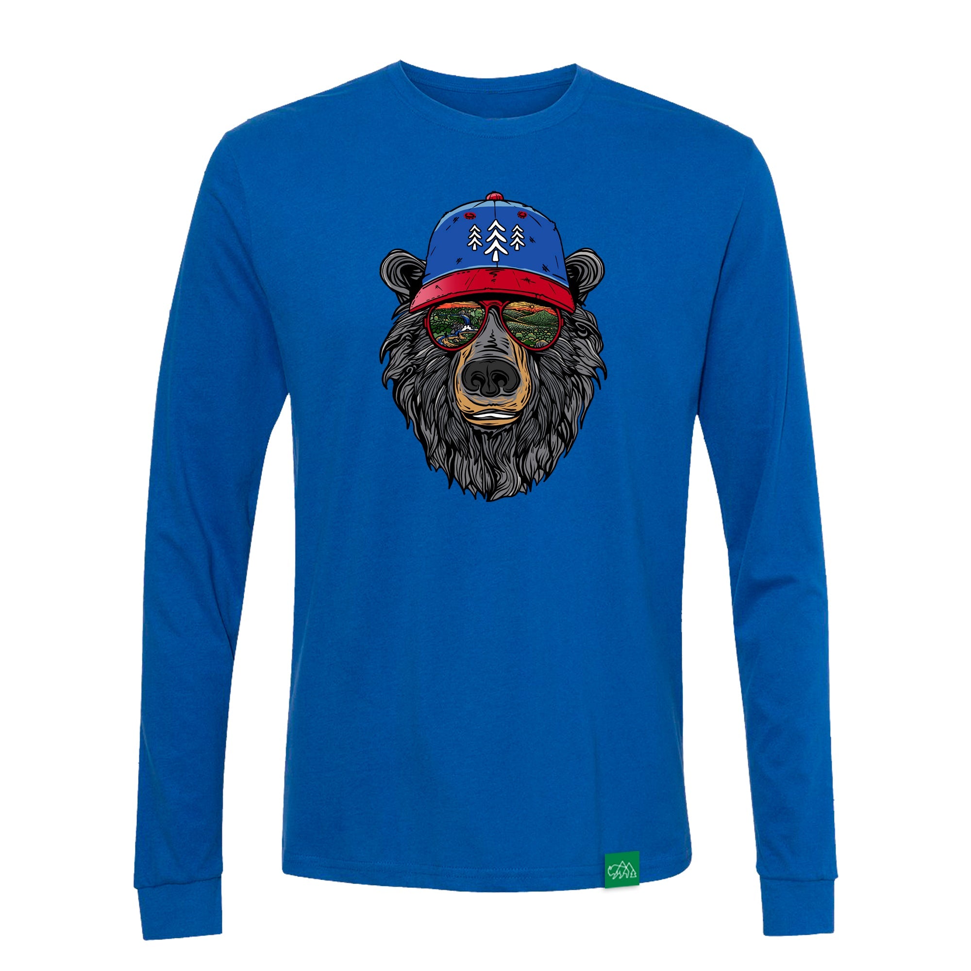 Miami Vice Appalachian Bear Long Sleeve T-Shirt