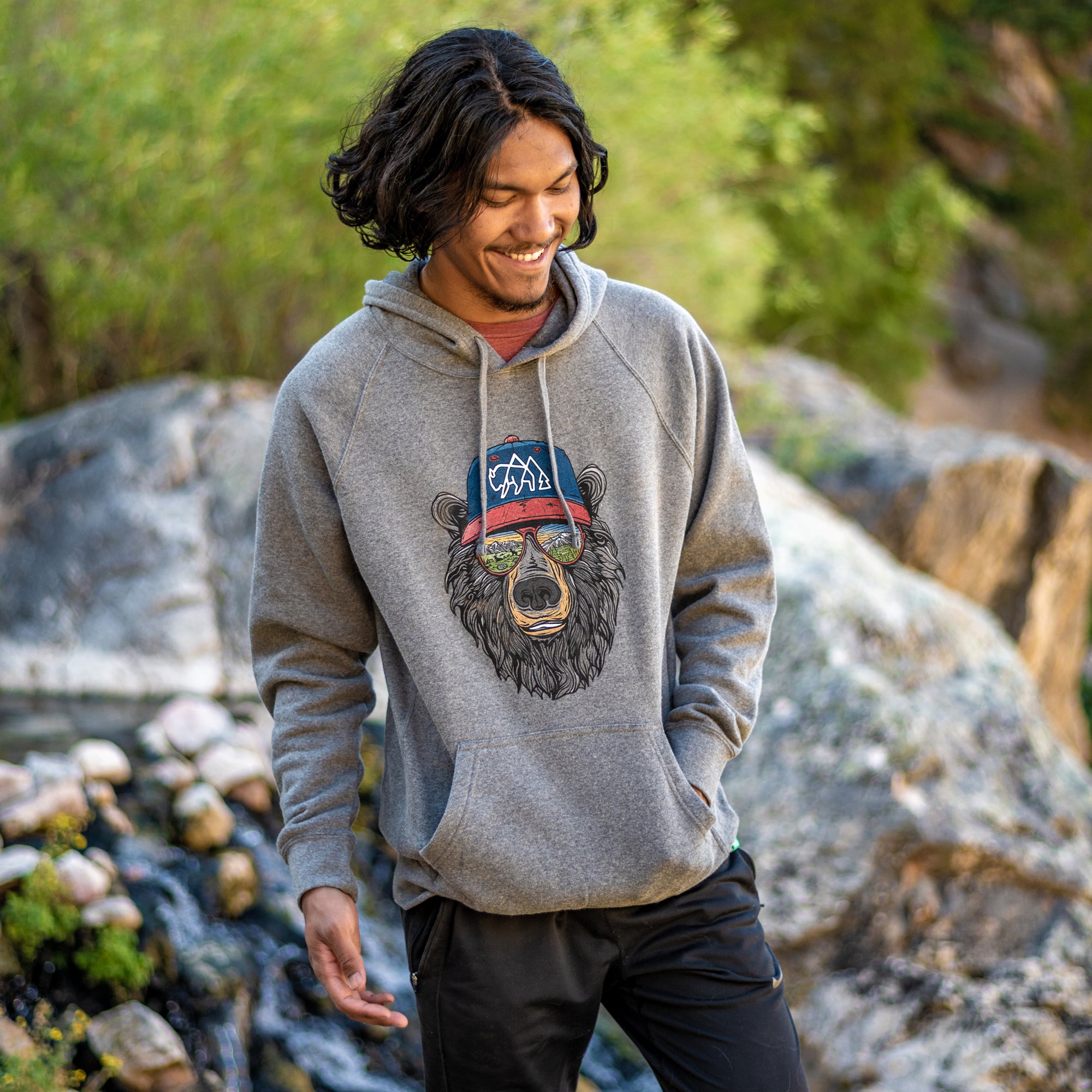 Miami Vice Bear Hoodie Sweatshirt