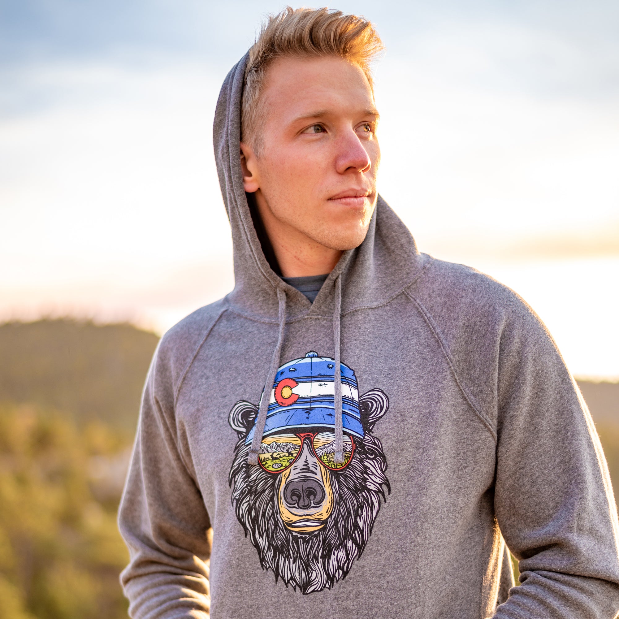 Miami Vice Colorado Bear Hoodie