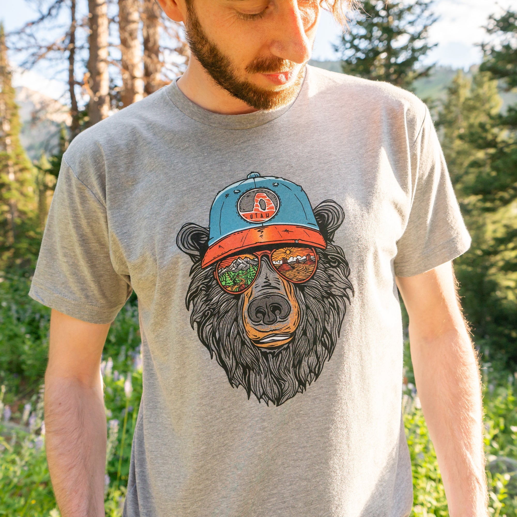 Miami Vice Utah Bear T-Shirt
