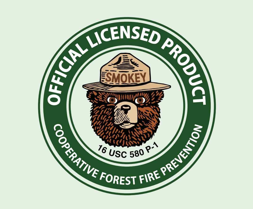 Smokey Groovy Bear Sticker