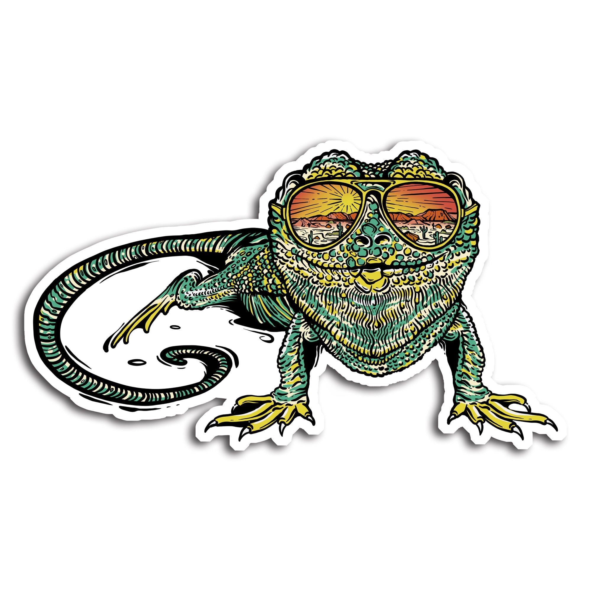 Spike The Lizard Sticker