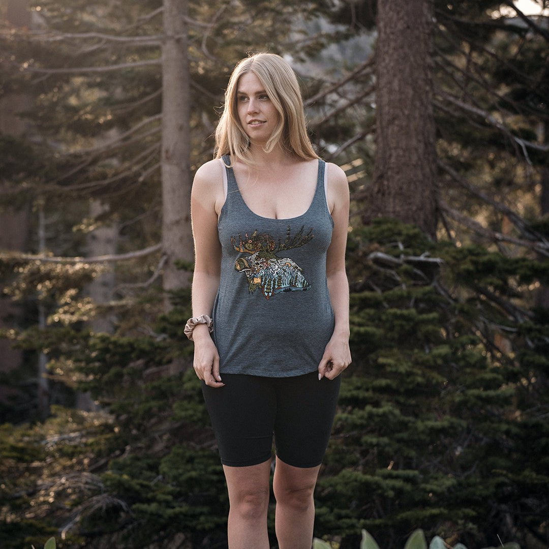 Boho Moose Women's Scoop Tank
