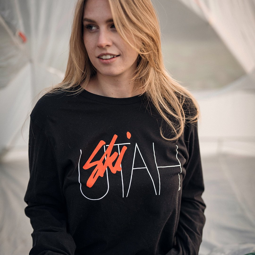 Ski Utah Vintage Long Sleeve T-Shirt