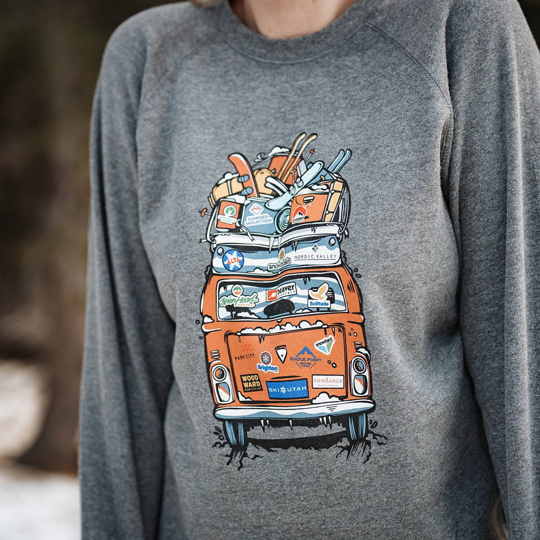 I Love Ski Utah Sweatshirt