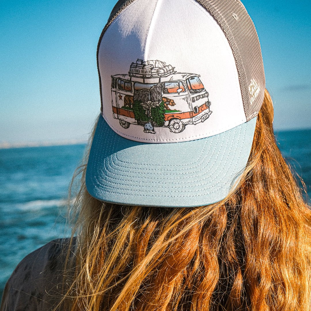 California Road Trip Yosemite Falls Trucker Hat