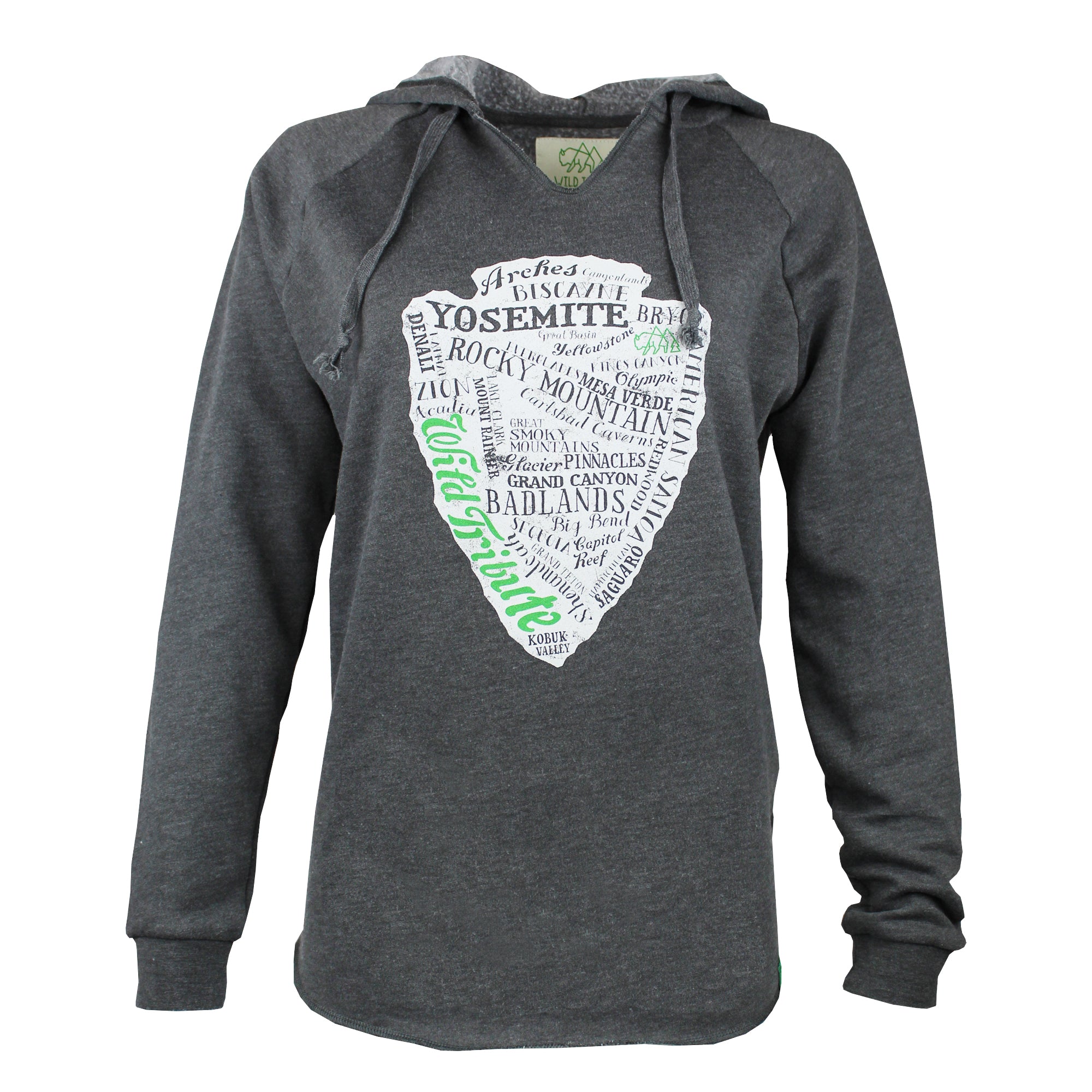 National Park Arrowhead Women s Cut Hoodie