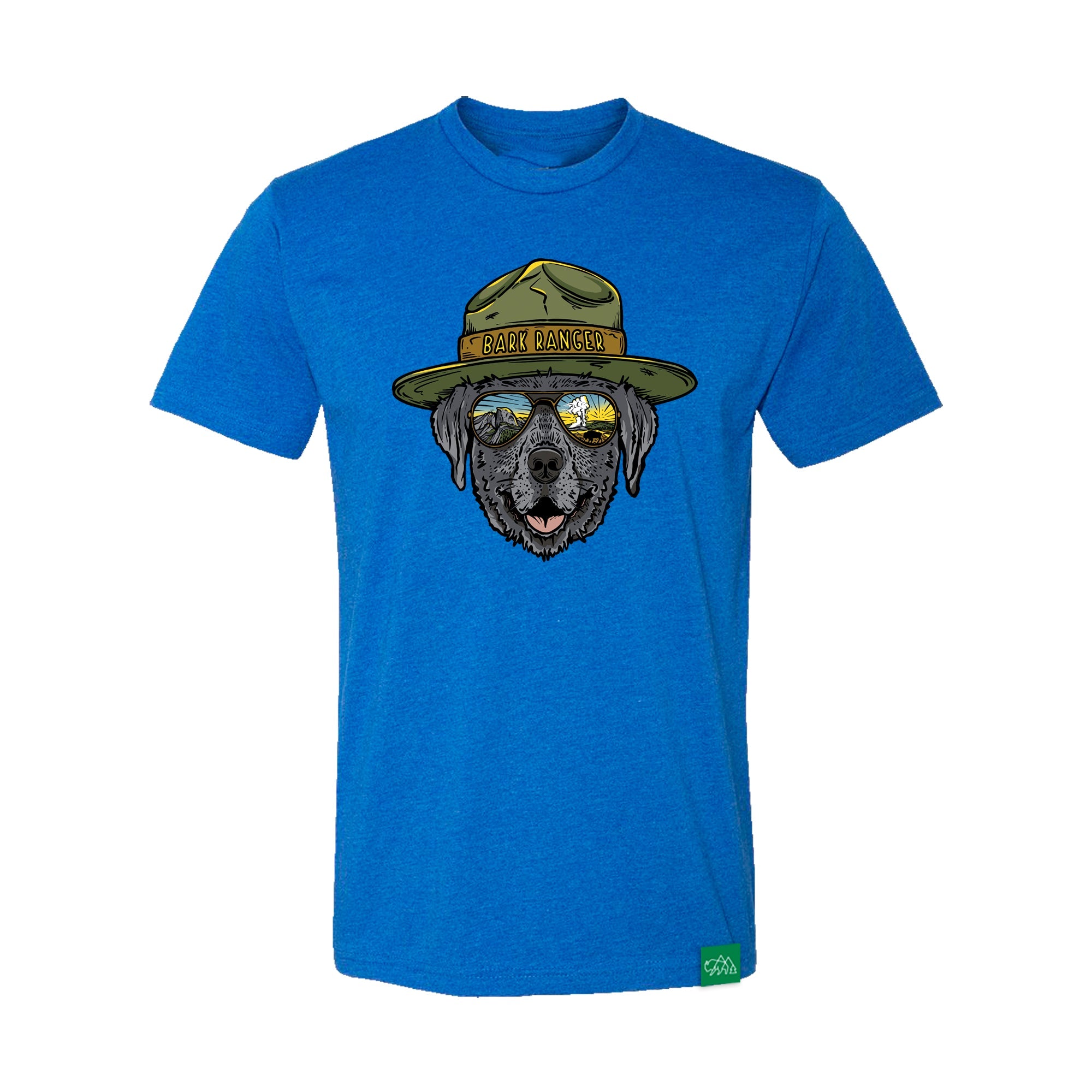 Bark Ranger Royal Blue Graphic T-Shirt | Wild Tribute, 3XL / Royal