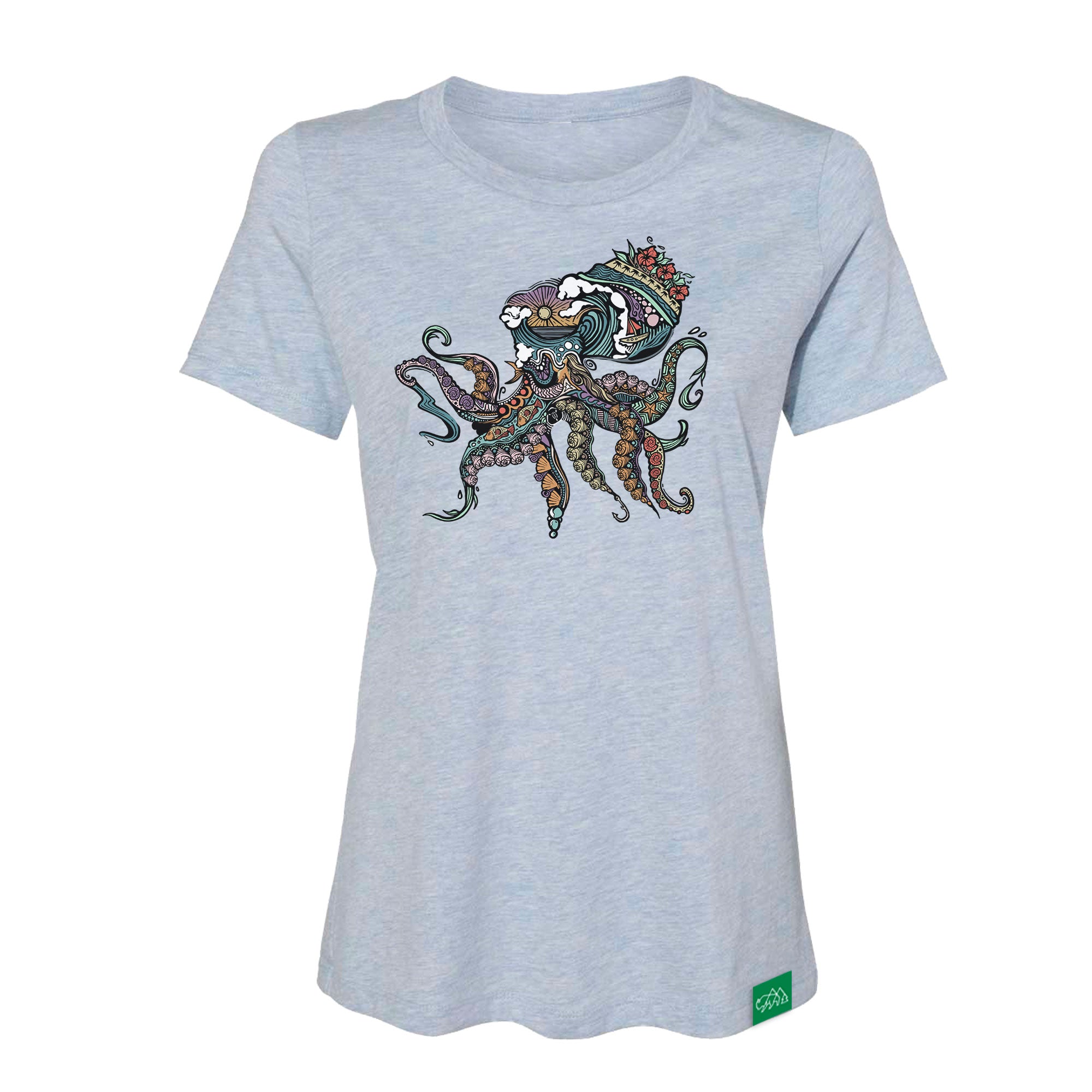 Boho Octopus Women's Relaxed T-Shirt