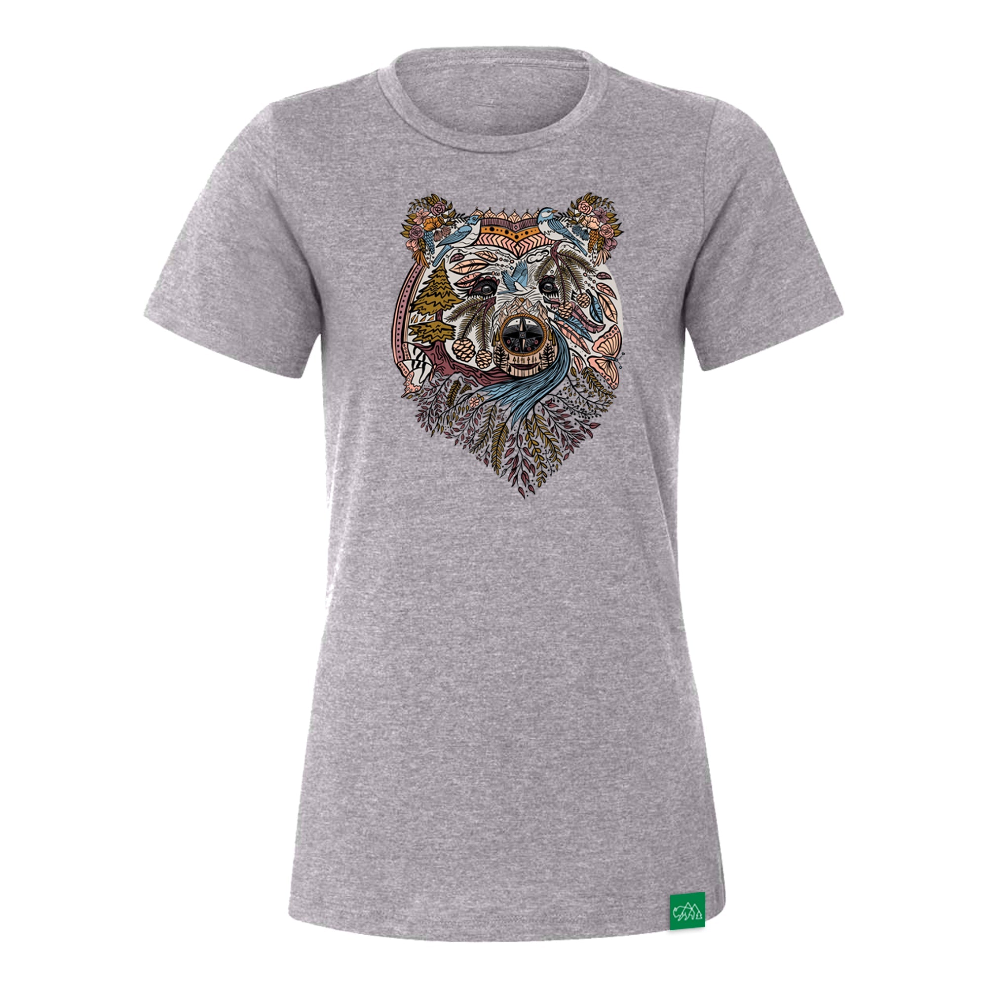 Boho Bear Women's Relaxed T-Shirt