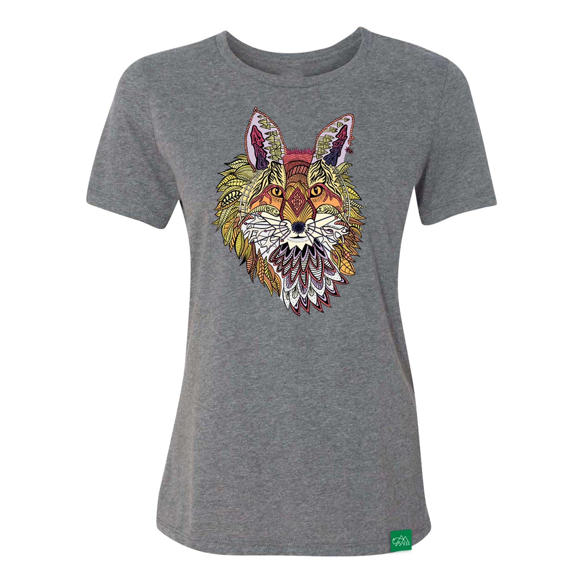 Boho Fox Womens Relaxed T-Shirt