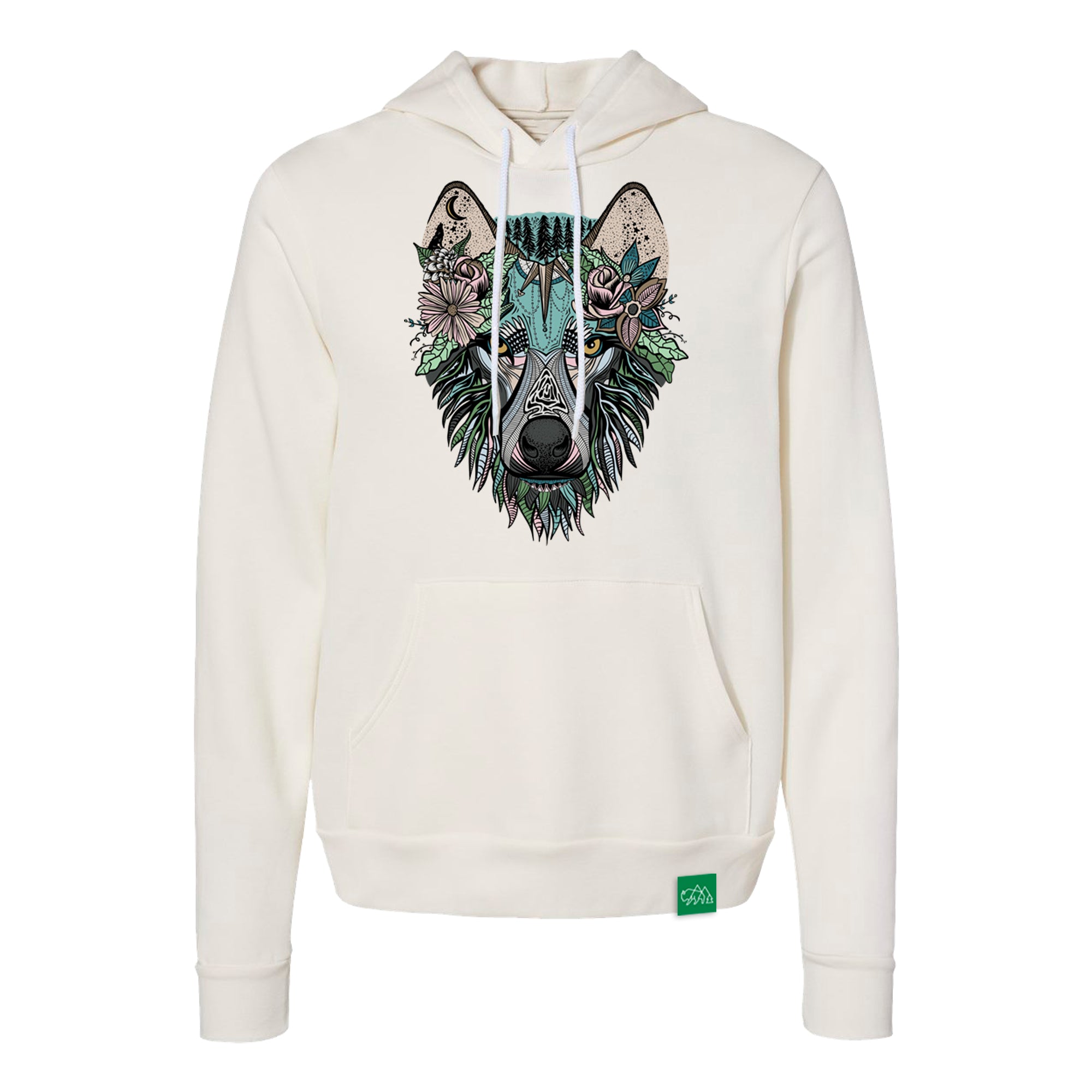 Boho Wolf Unisex Lightweight Hoodie