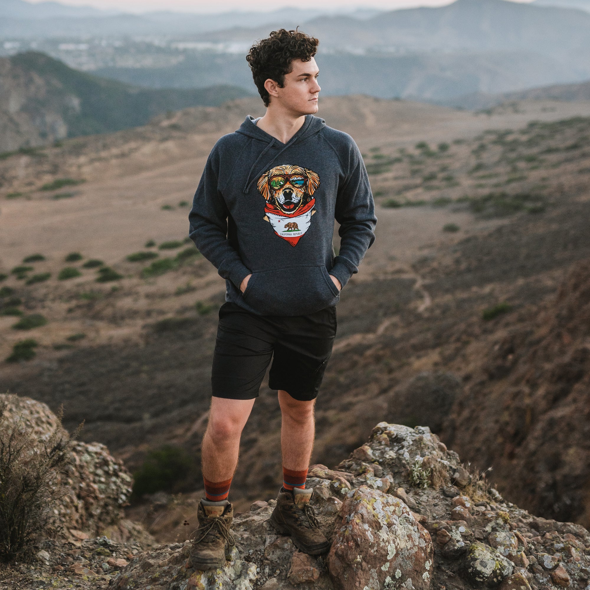 Maximus the California Mountain Dog Hoodie