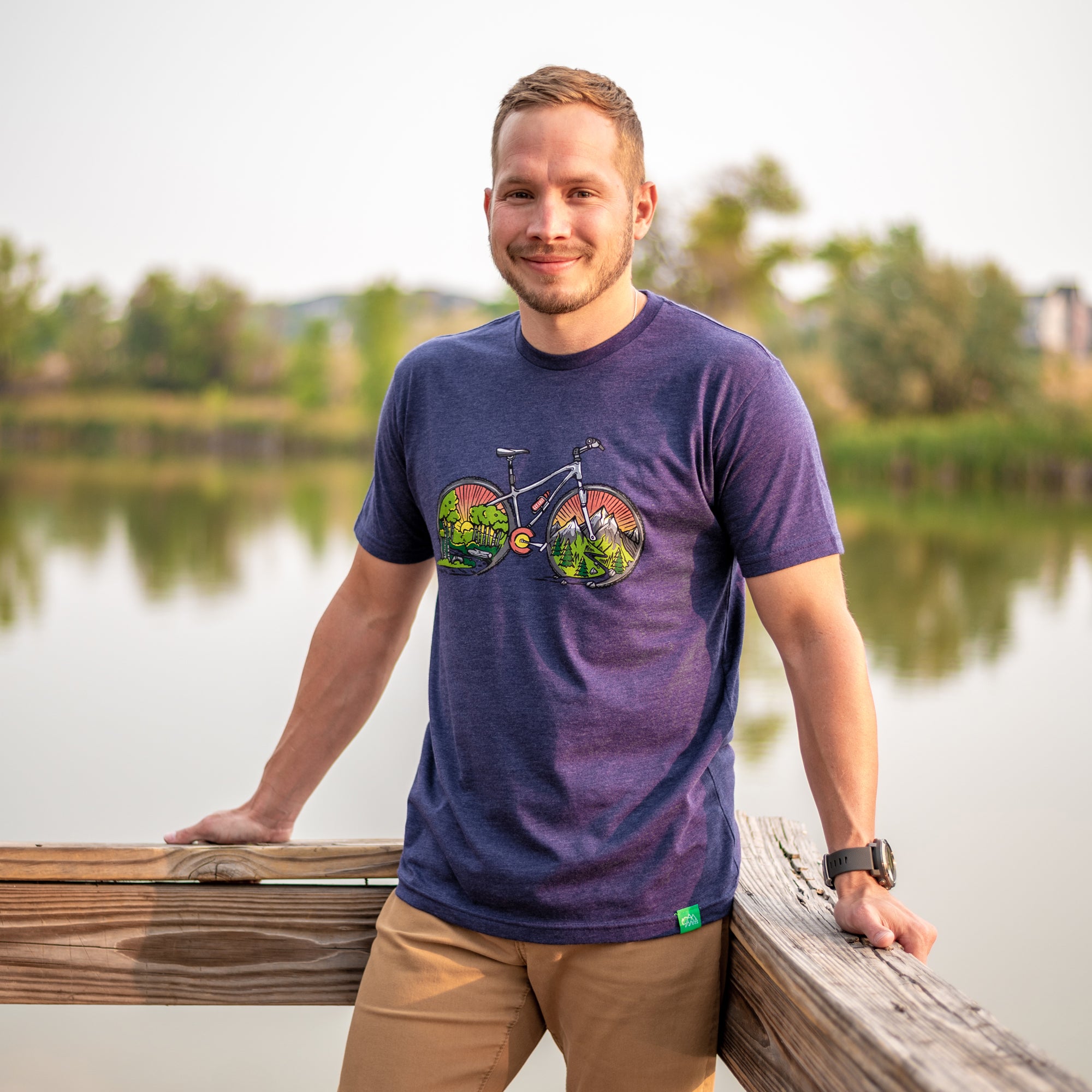 Mountain Ride Colorado T-Shirt