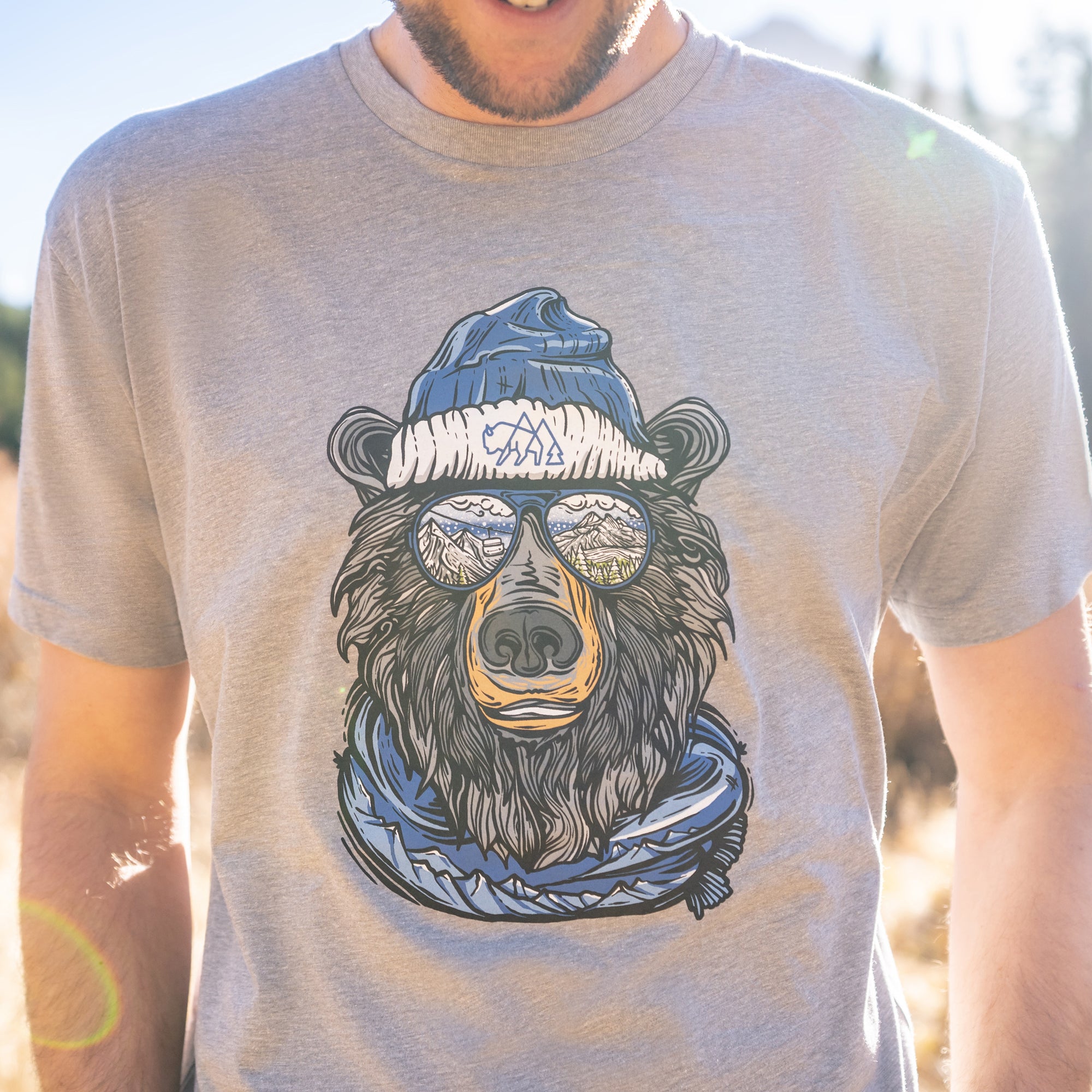 Miami Vice Winter Bear T-Shirt