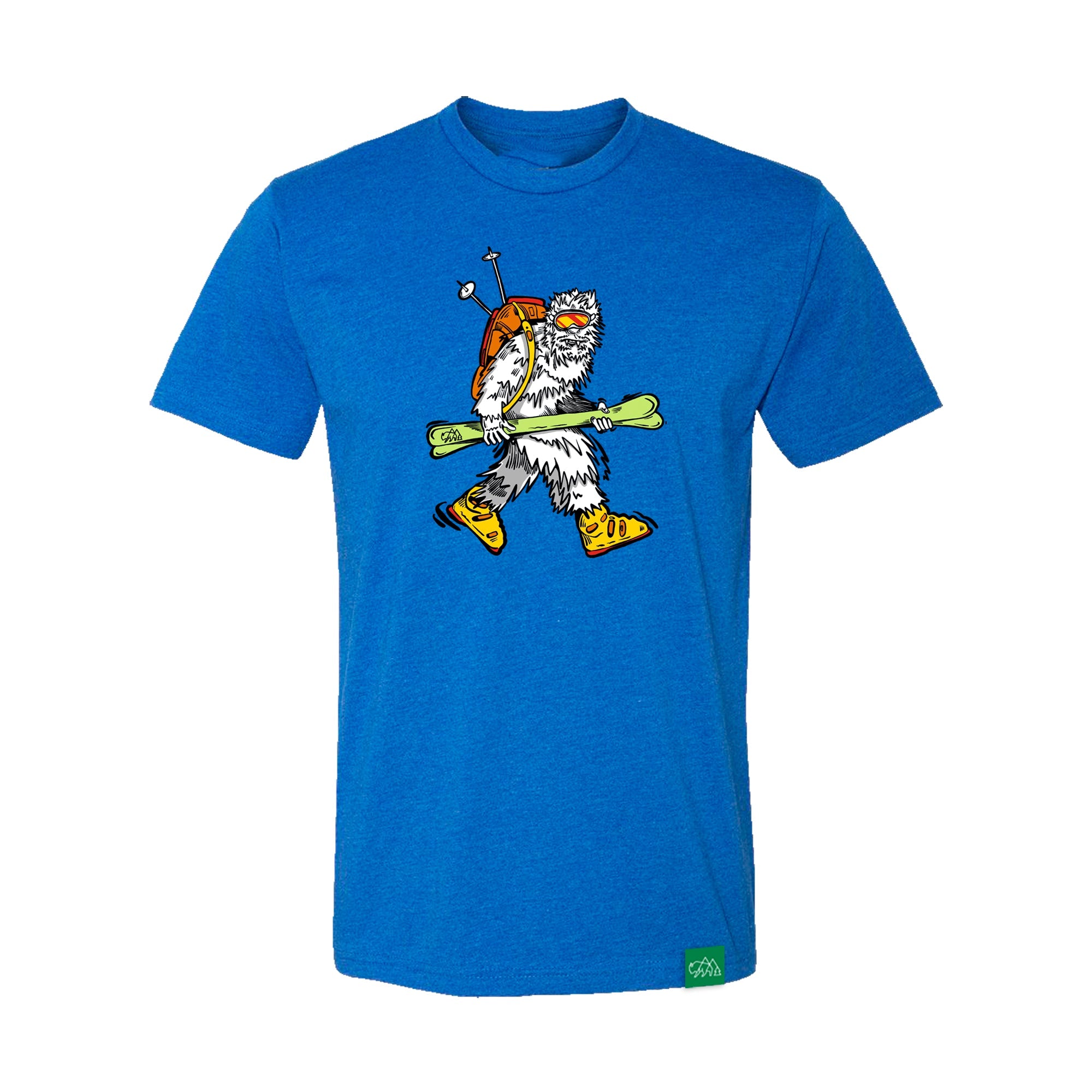 Wild Tribute Yeti T-Shirt Blue Xs