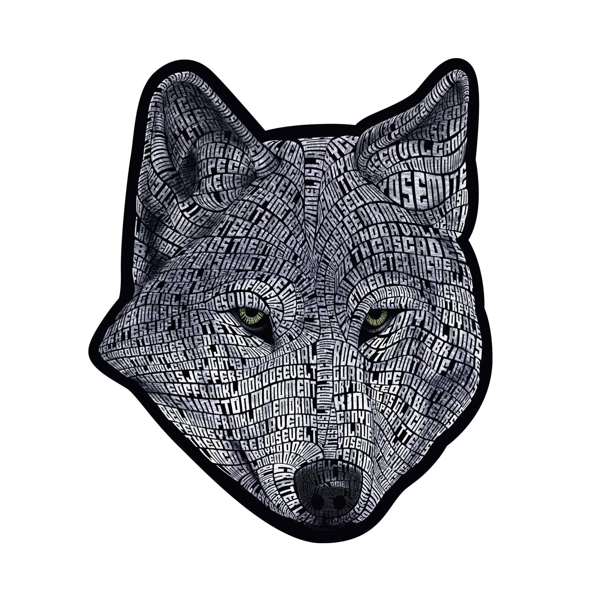 Wolf Sticker