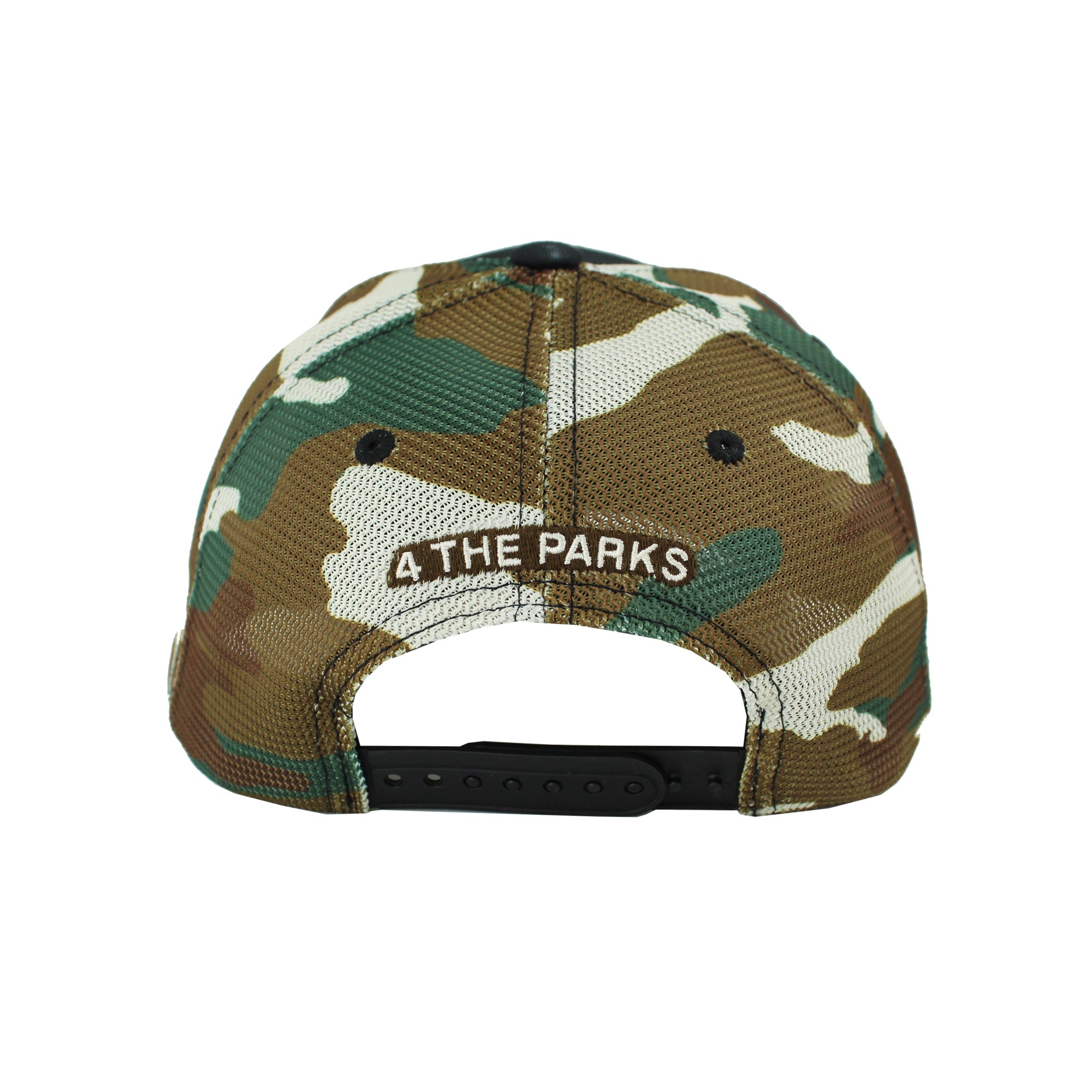 Wild Tribute Logo Camo Trucker Hat