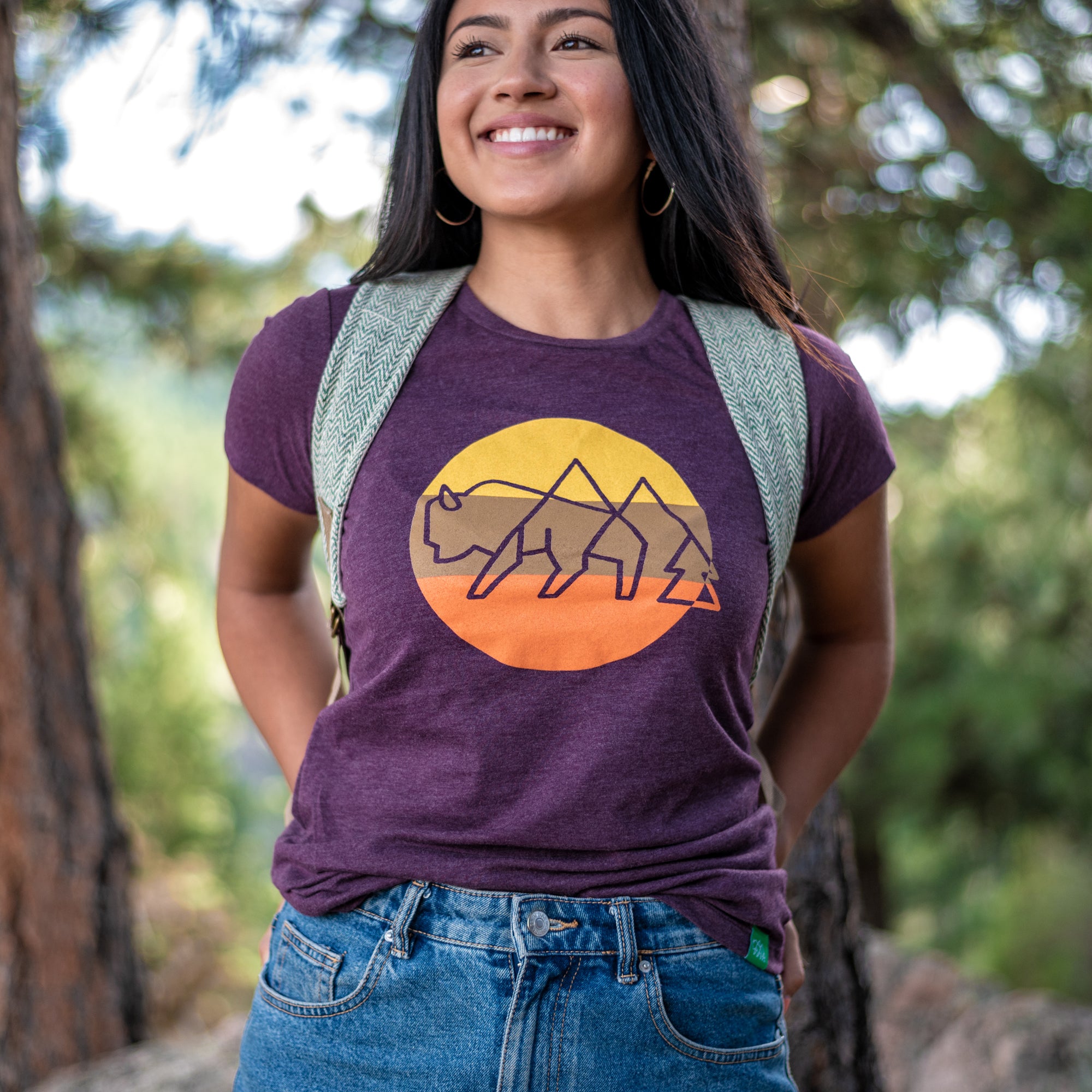 Women's Wild Tribute Sol Fitted T-Shirt
