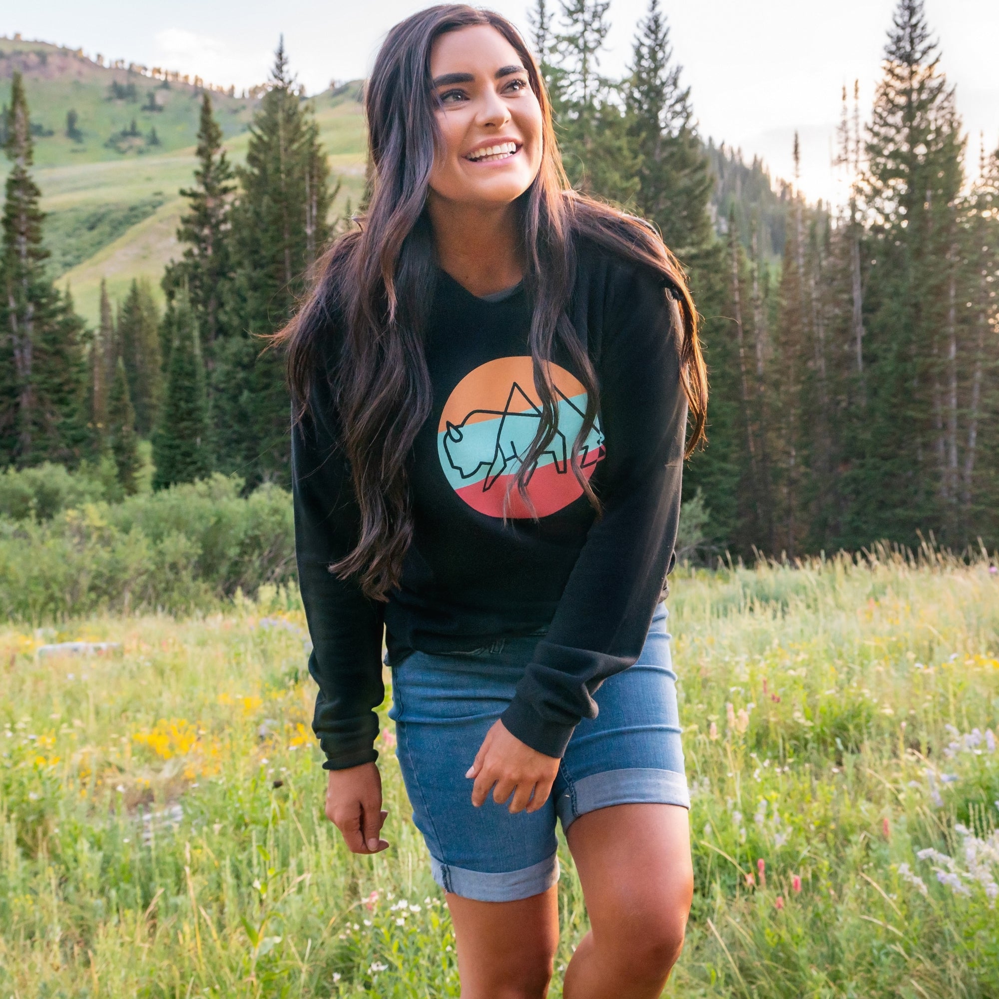 Wild Tribute Sol Women's Cut Hoodie
