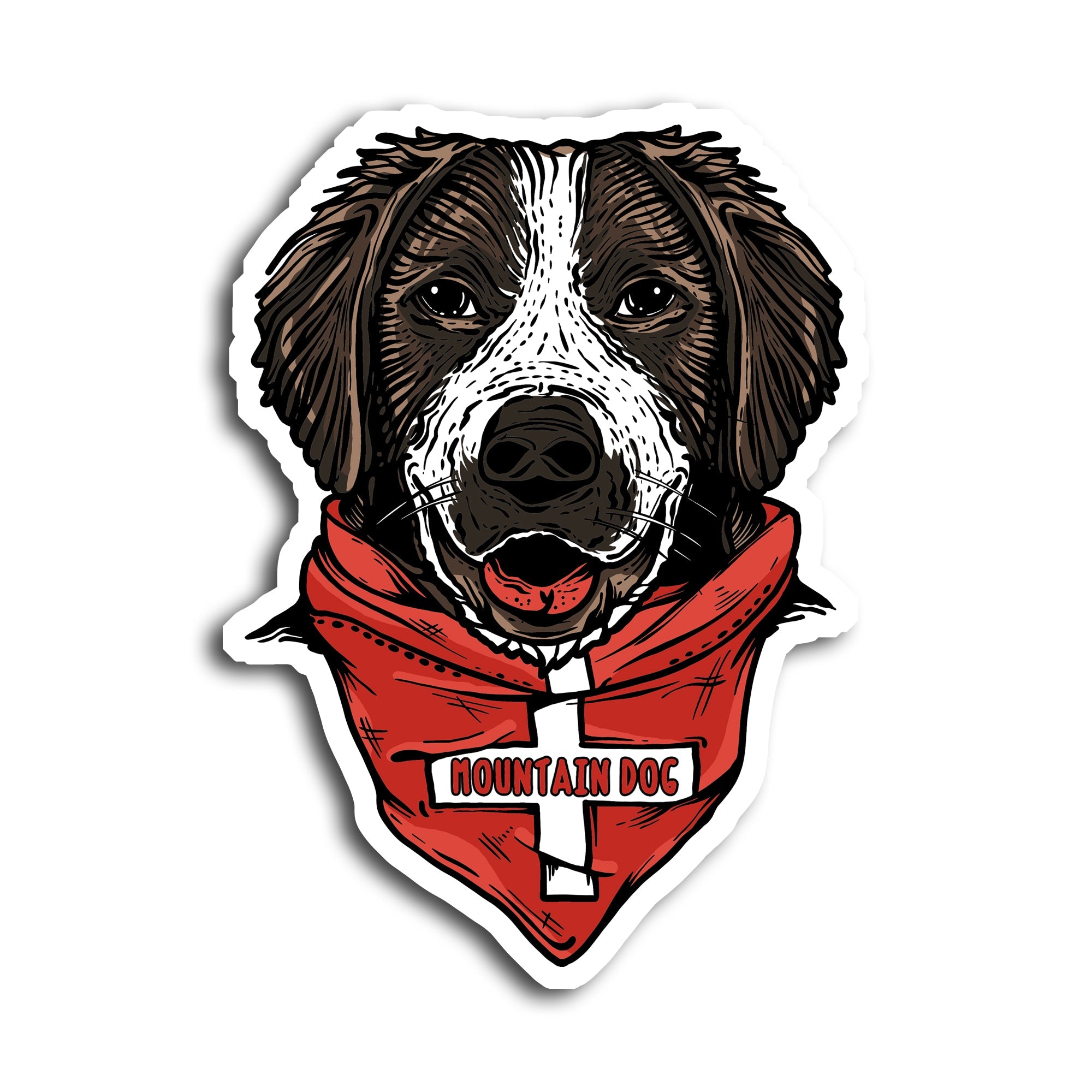 Wyatt the Mountain Dog Sticker