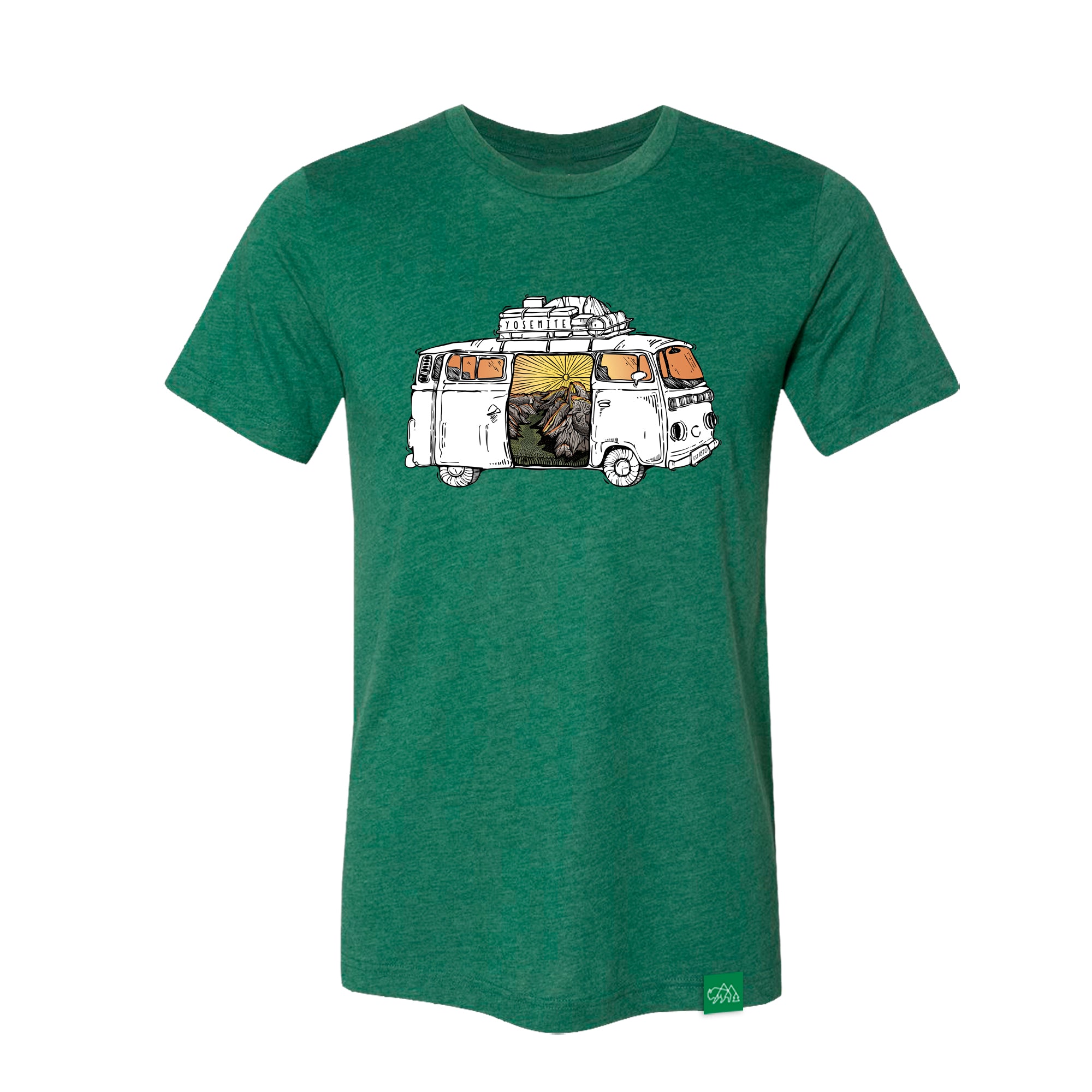 Yosemite National Park Half Dome Road Trip T-Shirt