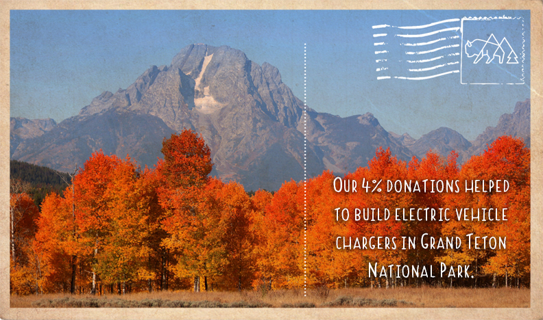 Building electric vehicle chargers in Grand Teton National Park