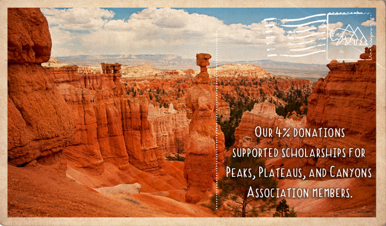 Peaks, Plateaus, and Canyons Association Scholarships