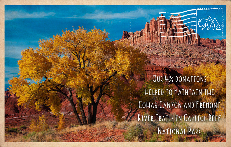 Trail maintenance in Capitol Reef National Park