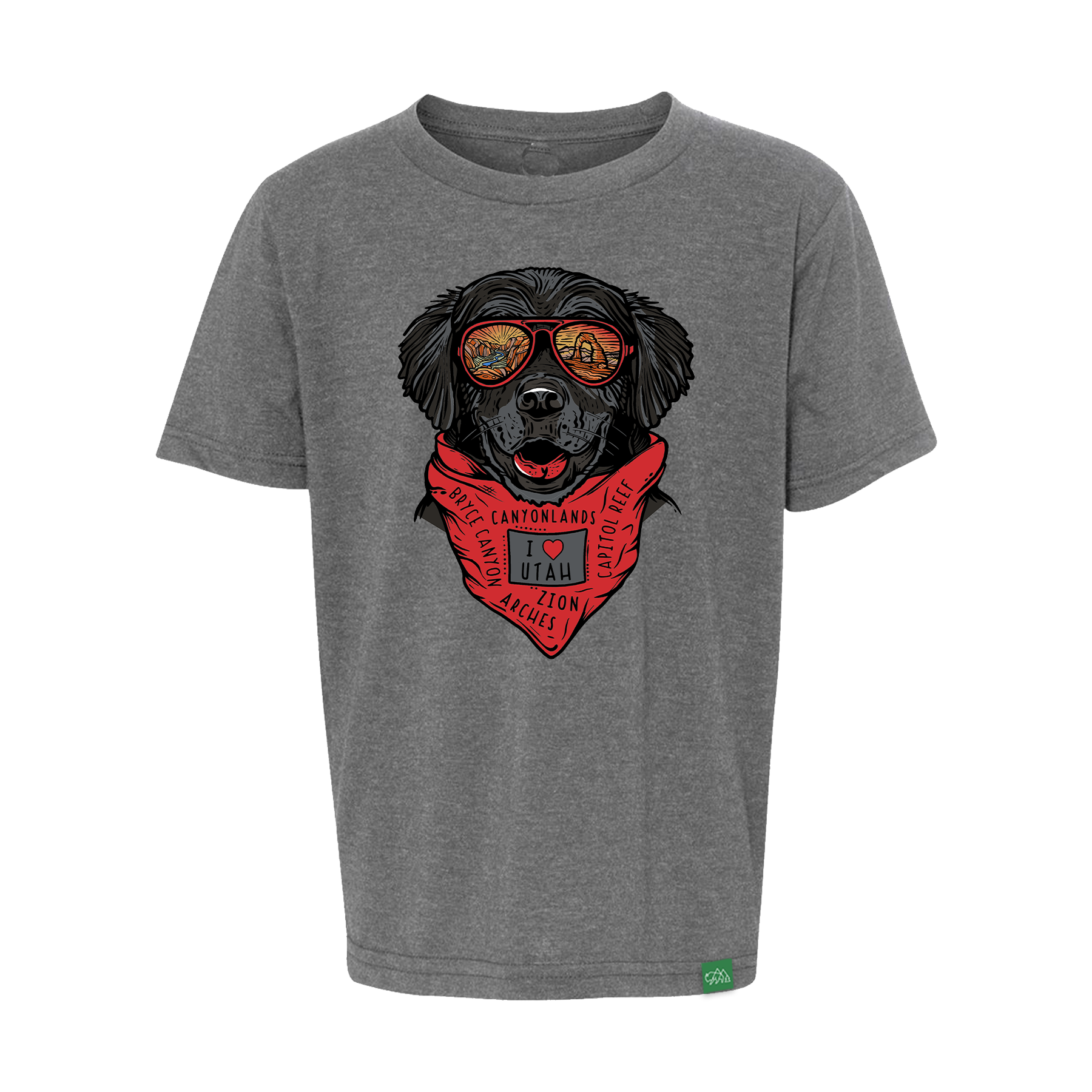 Parker the Utah Dog Youth T-Shirt