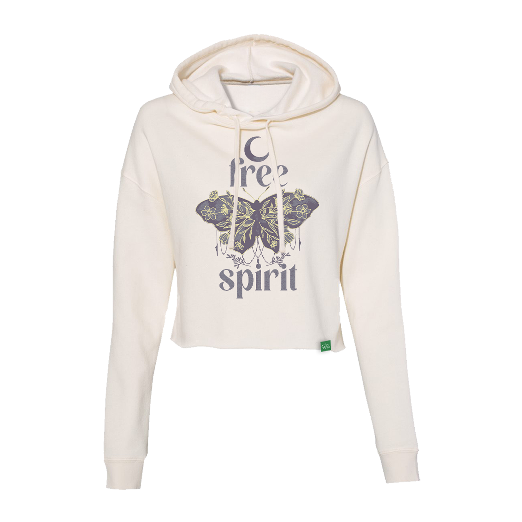 Free Spirit Women's Crop Hoodie