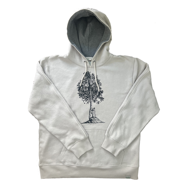 ミュージシャン become tree phoenix hoodie white A1404-AspenTreeHiker-