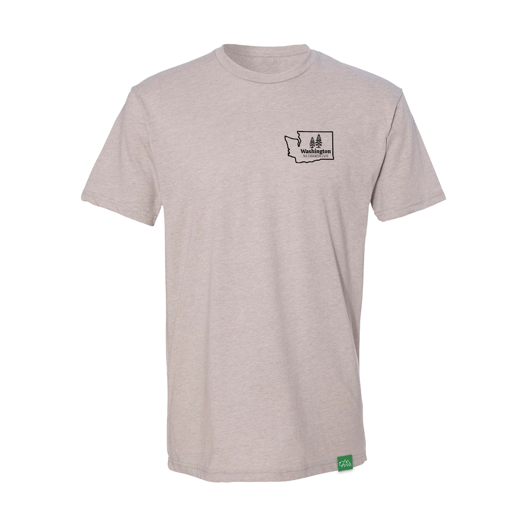 Washington Topo Map T-Shirt