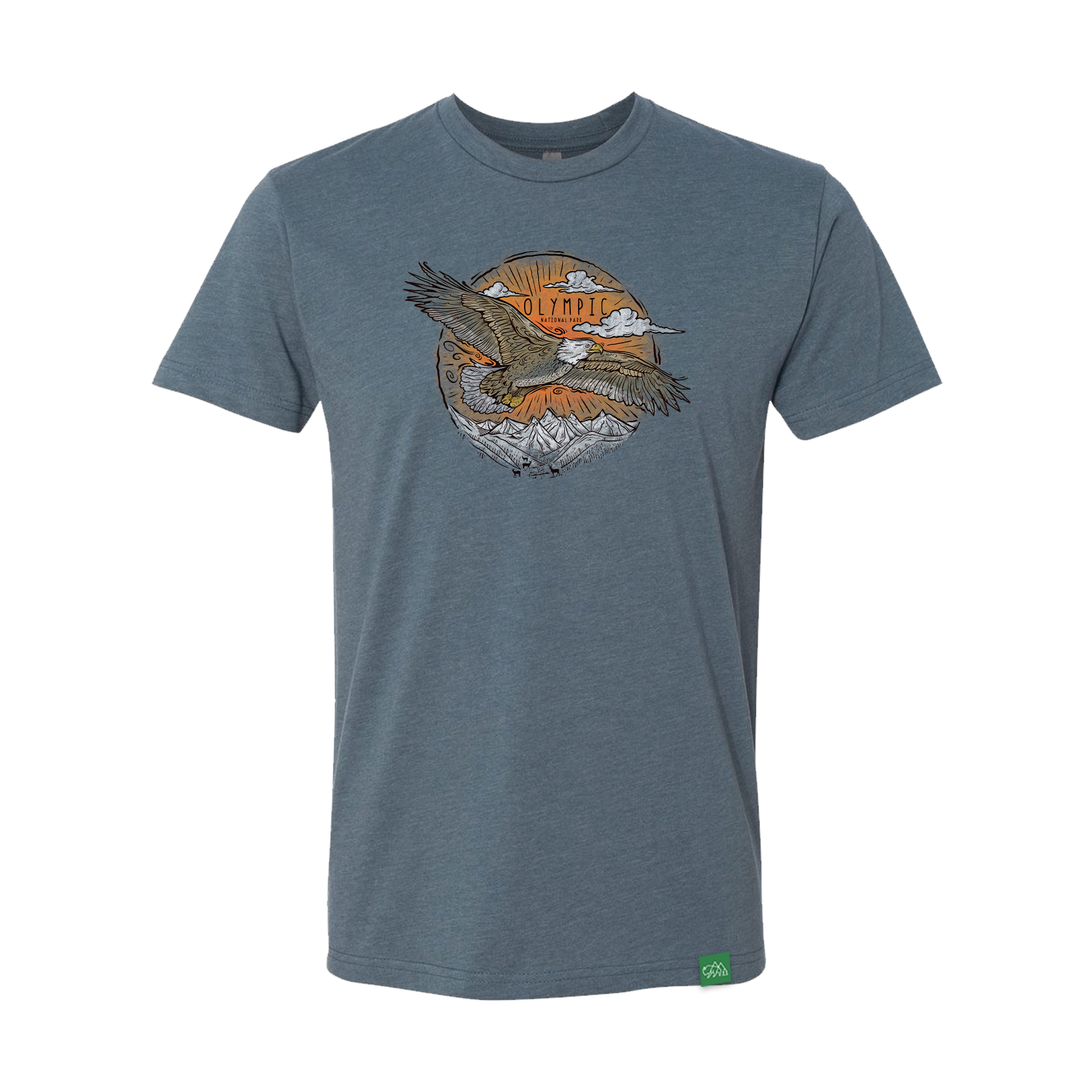 Olympic Eagle Sketch T-Shirt