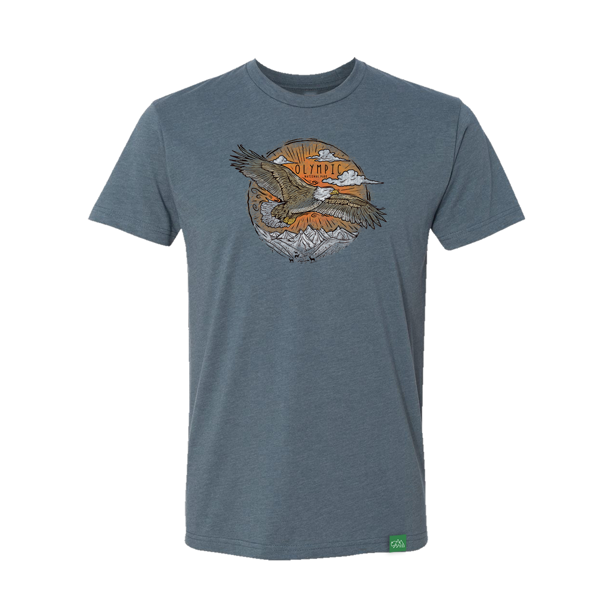 Olympic Eagle Sketch T-Shirt