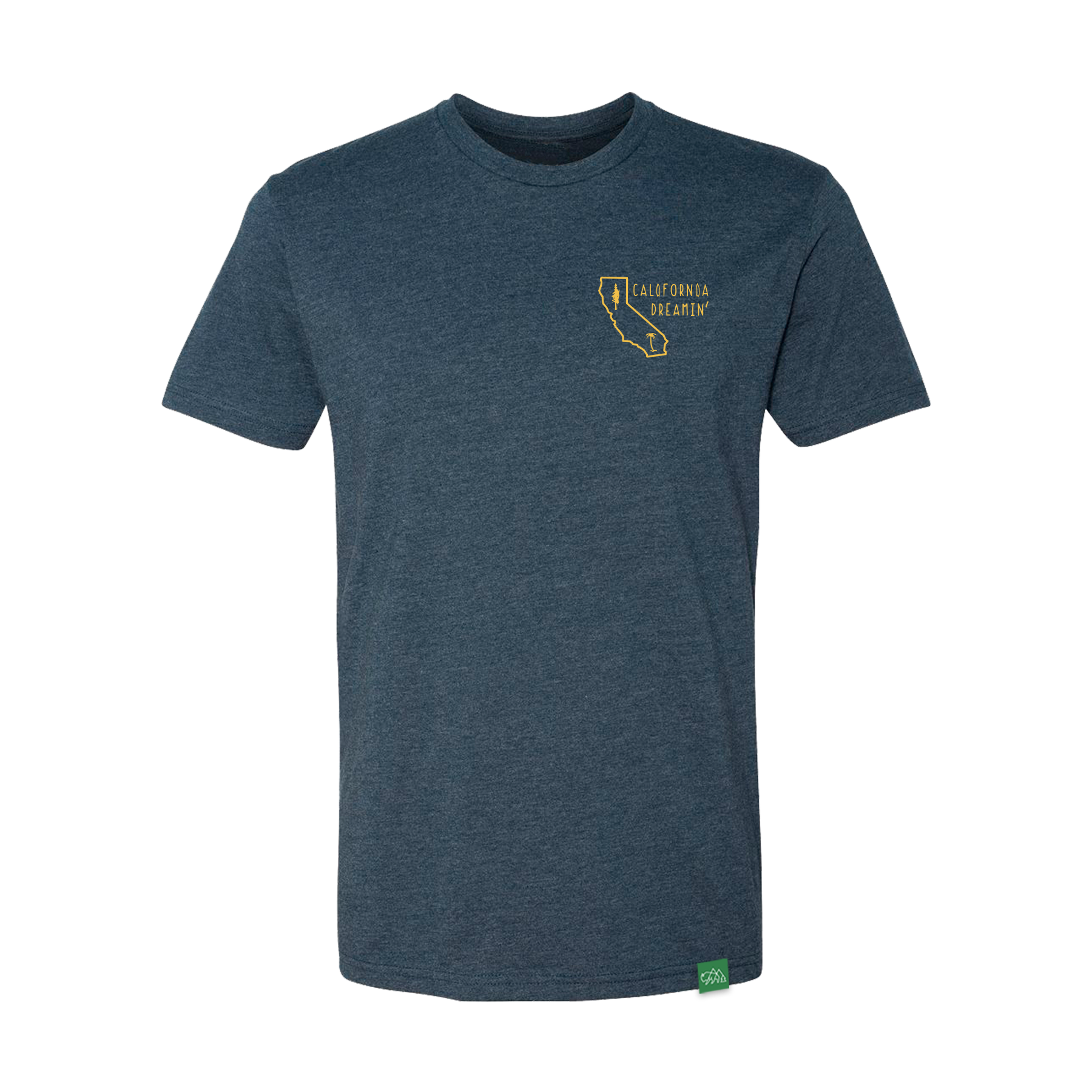 California Topo Map T-Shirt