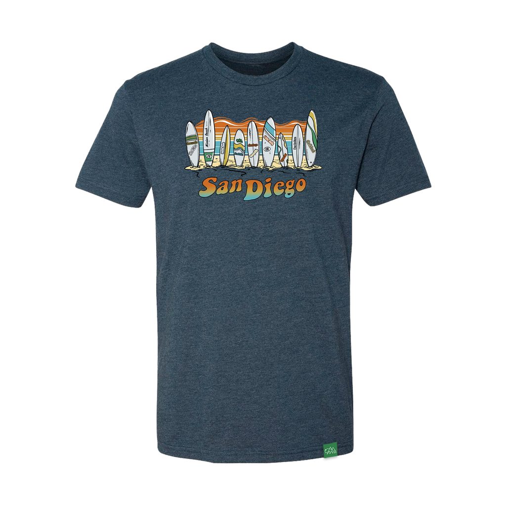SEVEN BY SEVEN Tシャツ SAN DIEGO A1536-SanDiegoSurfsUp-
