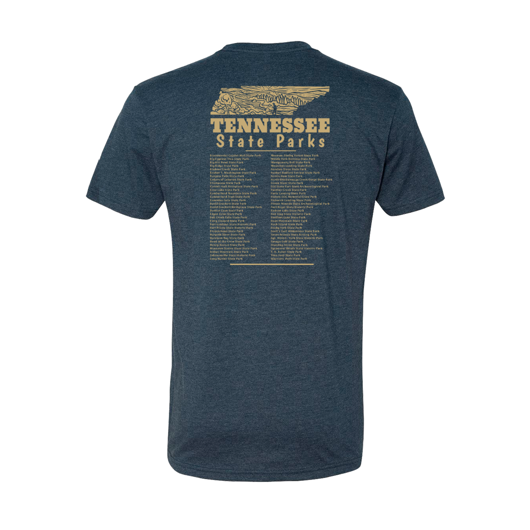 Ranger Ramble TN State Parks Raccoon T-Shirt