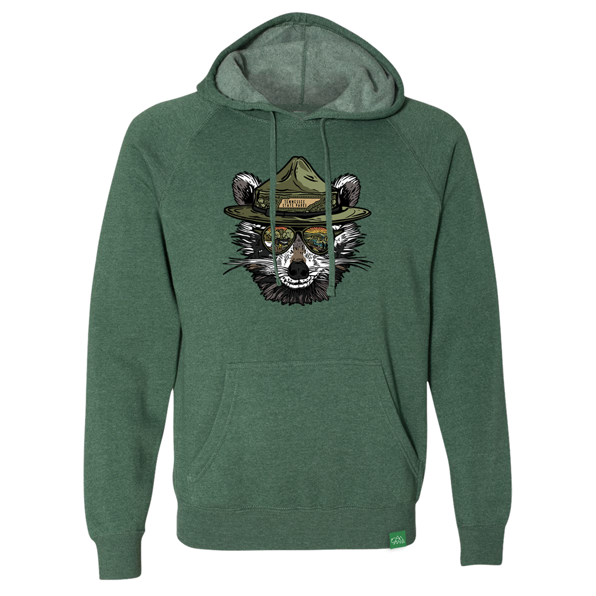 Ranger Ramble TN State Parks Racoon Hoodie