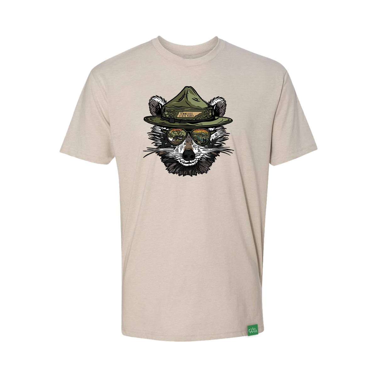 Ranger Ramble TN State Parks Racoon T-Shirt