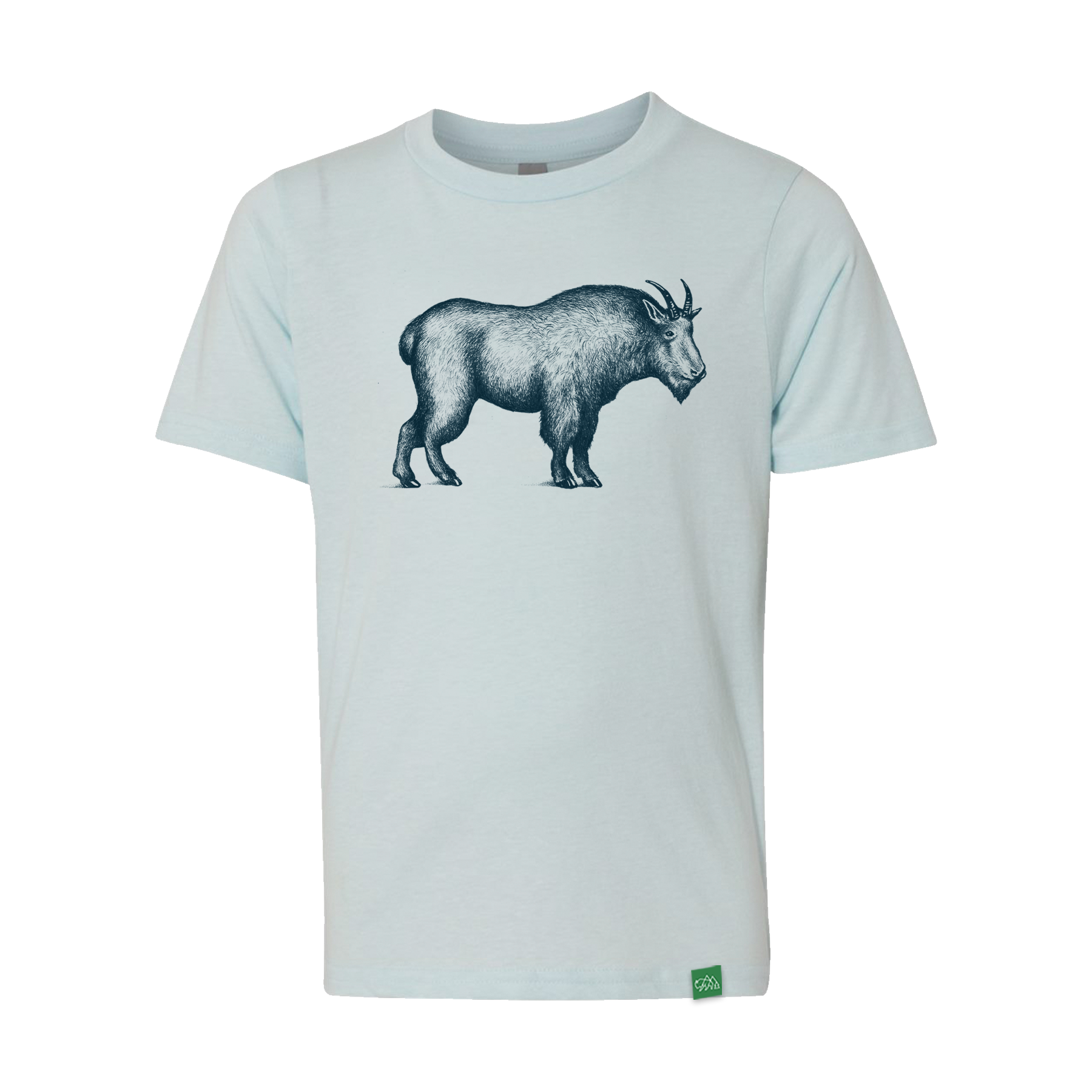 Mountain Goat Sketch Youth T-Shirt