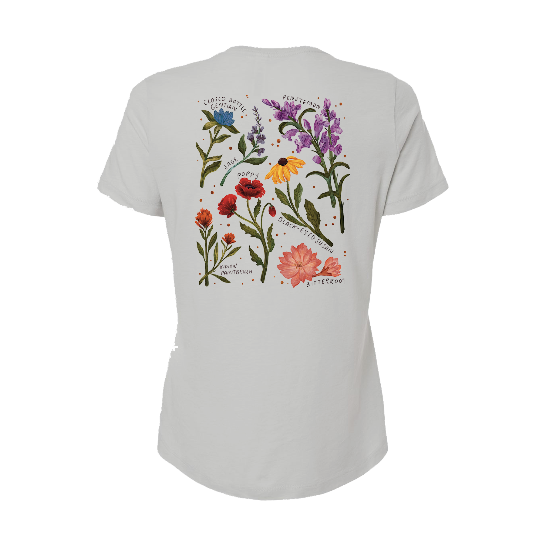 Bee Kind Flowers Women's Relaxed T-Shirt