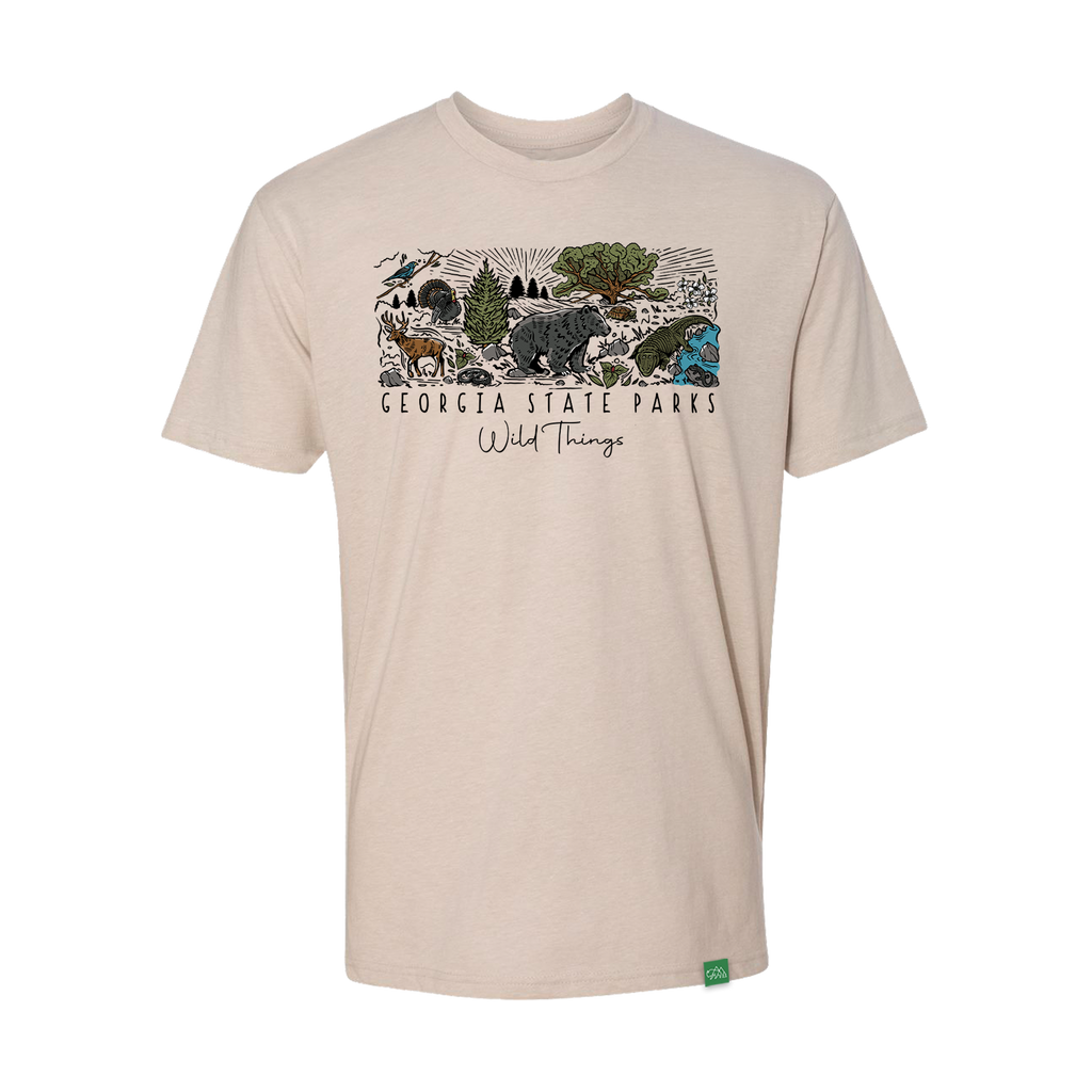 Georgia State Parks Wild Things T-Shirt Wild Tribute