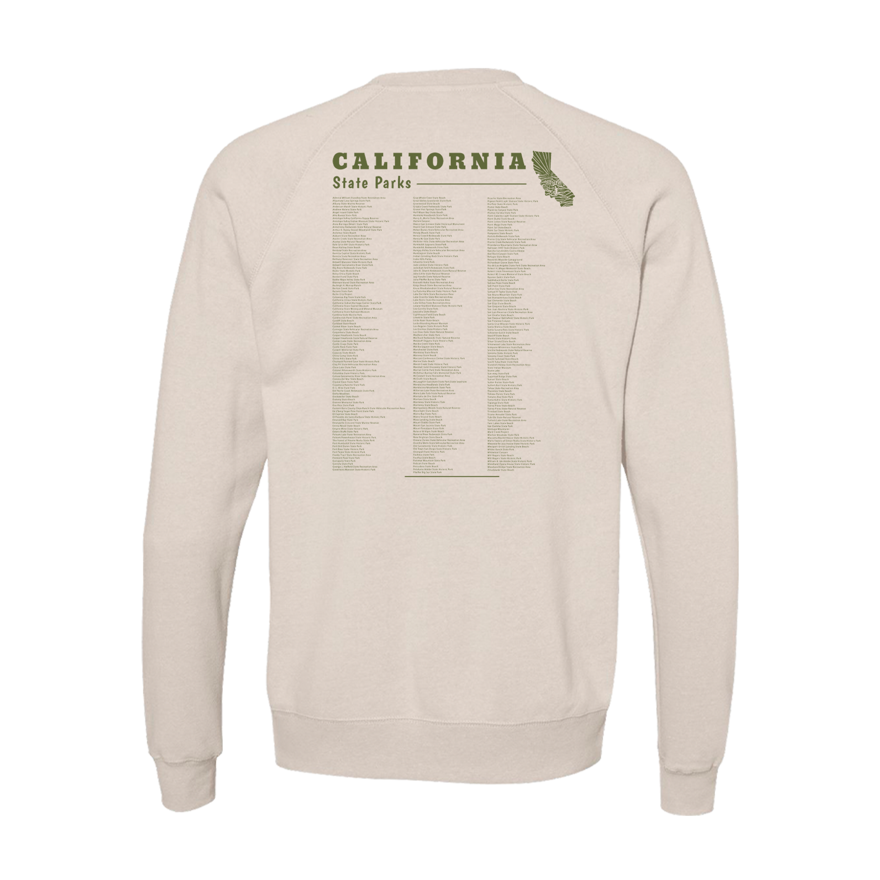 California State Parks Color Bear Sweatshirt