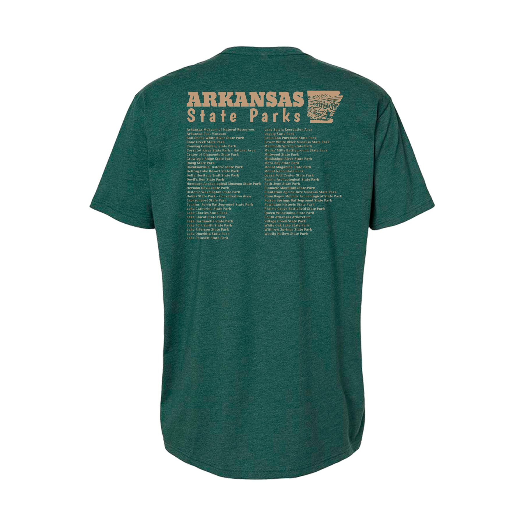 Arkansas State Parks Wild Things T-Shirt