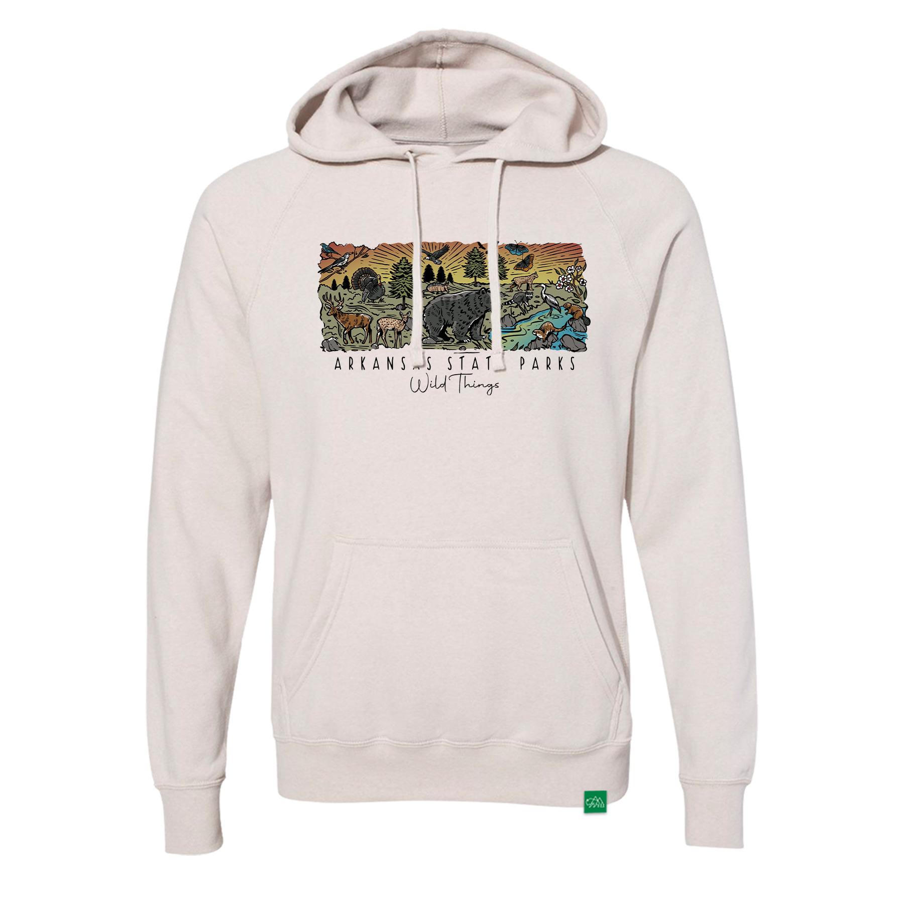 Arkansas State Parks Wild Things Hoodie